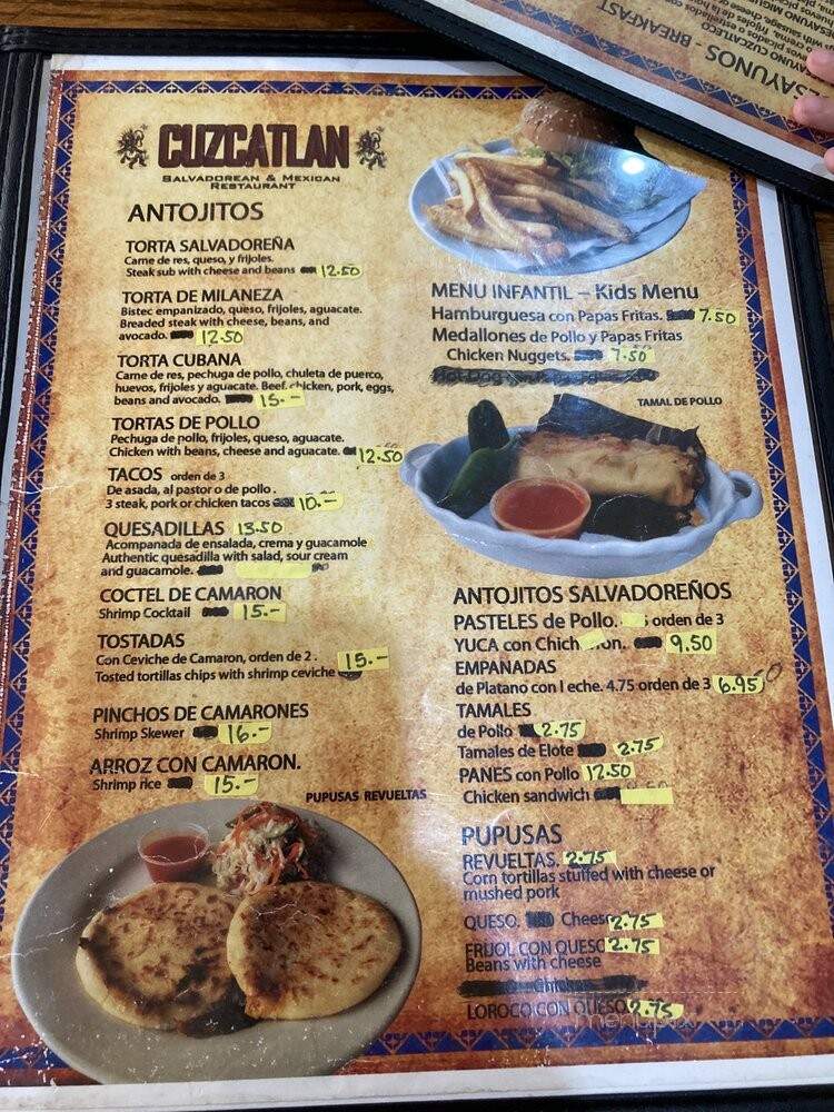 Cuzcatlan Restaurant - Charlotte, NC