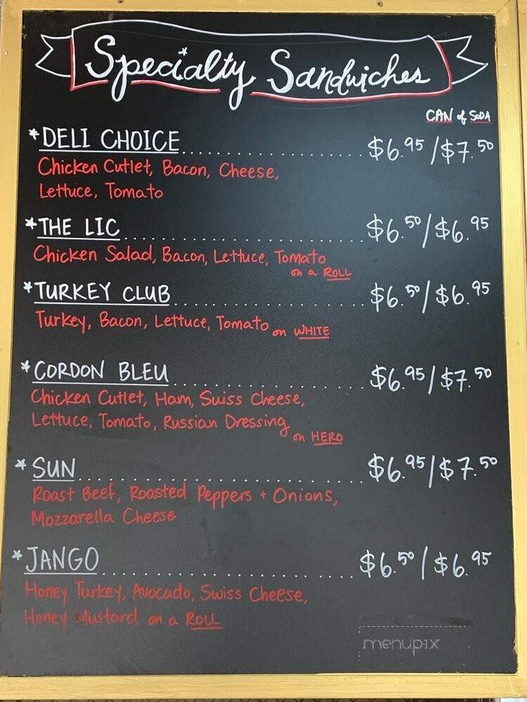 Cypriana Cafe Pizzeria - Long Island City, NY menu_pic