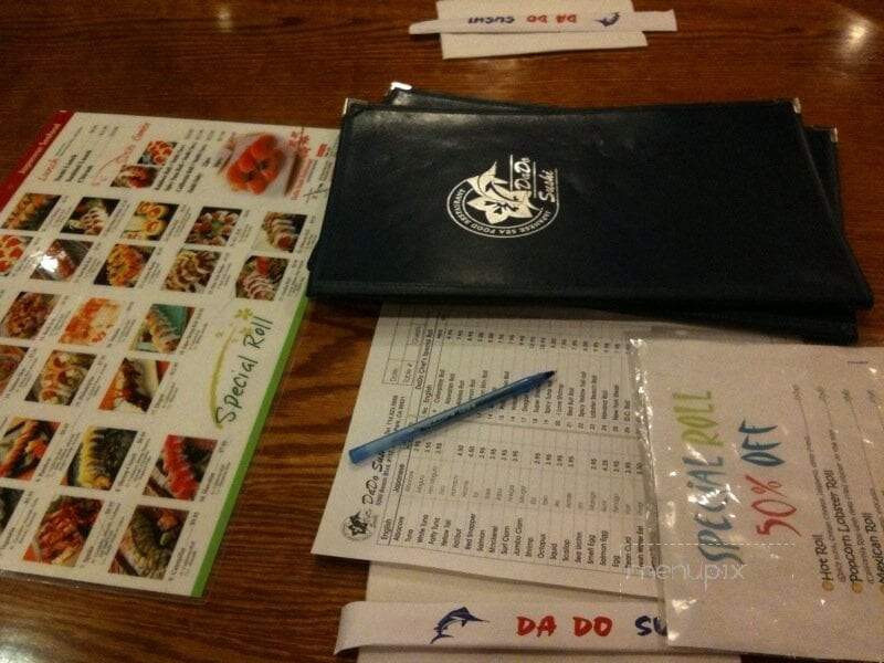 Dado Sushi Japanese Restaurant - Buena Park, CA menu_pic