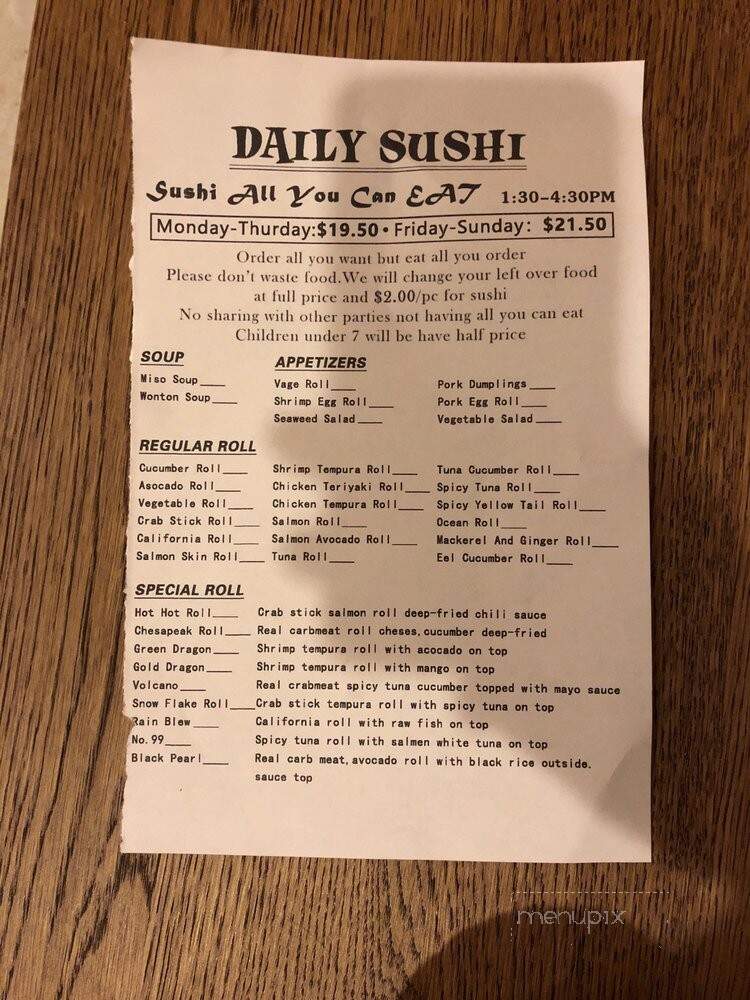 Daily Sushi - Parkville, MD