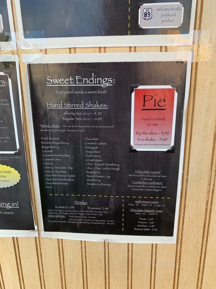 Dairy Freez - Mount Pleasant, UT menu_pic