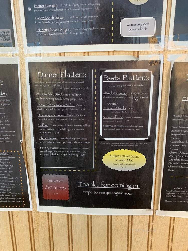 Dairy Freez - Mount Pleasant, UT menu_pic