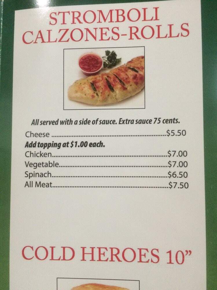 D Amario Pizzeria - Rutherford, NJ menu_pic