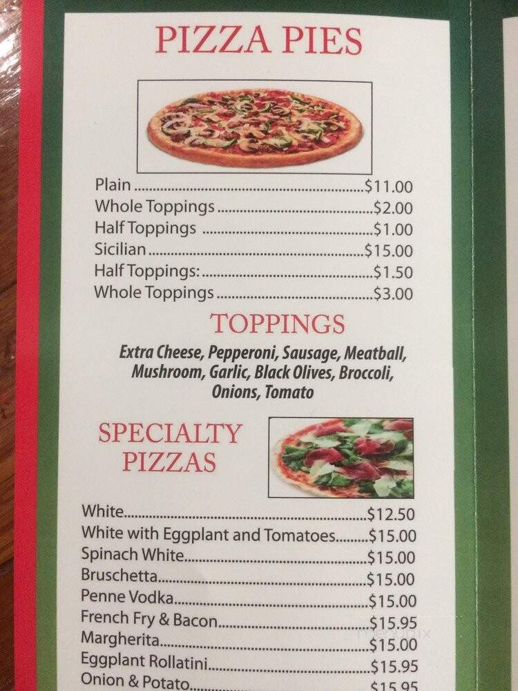 D Amario Pizzeria - Rutherford, NJ menu_pic