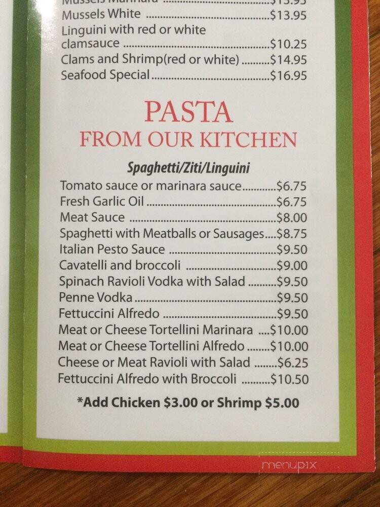 D Amario Pizzeria - Rutherford, NJ menu_pic