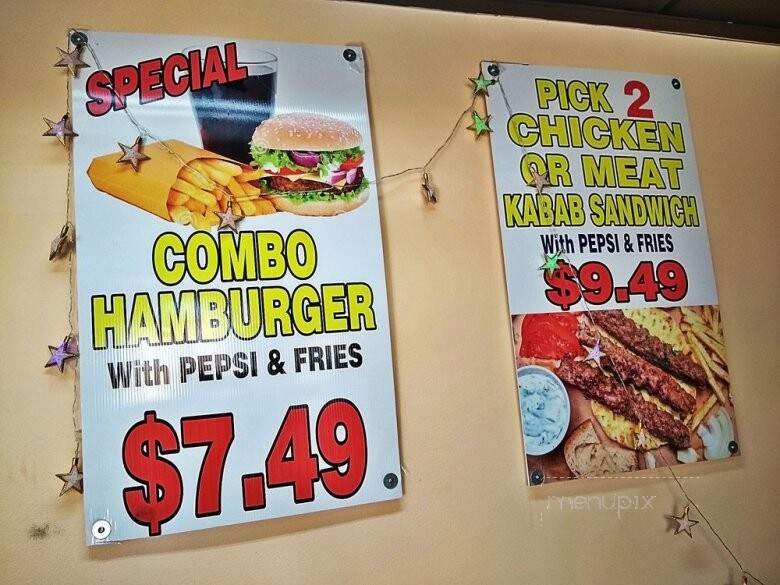 Damas Broasted - Dearborn, MI menu_pic