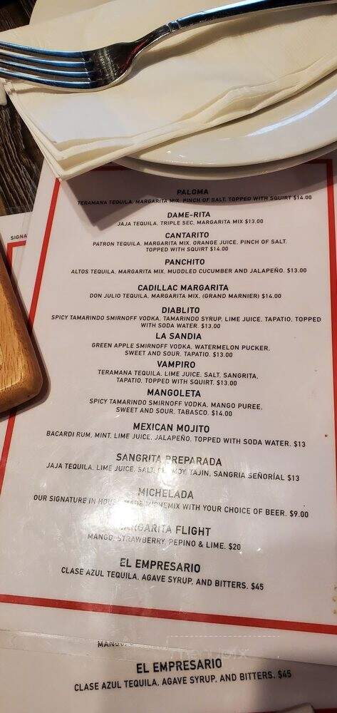 Dame Mas Kitchen - Whittier, CA menu_pic