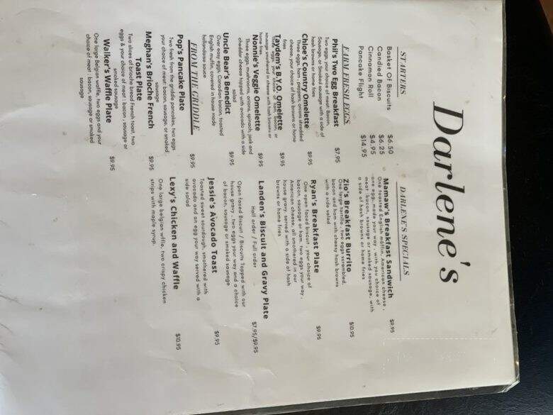 Darlene's Breakfast Cafe - Spring Branch, TX