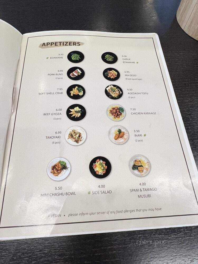 Dashiwa Ramen - Arcadia, CA menu_pic