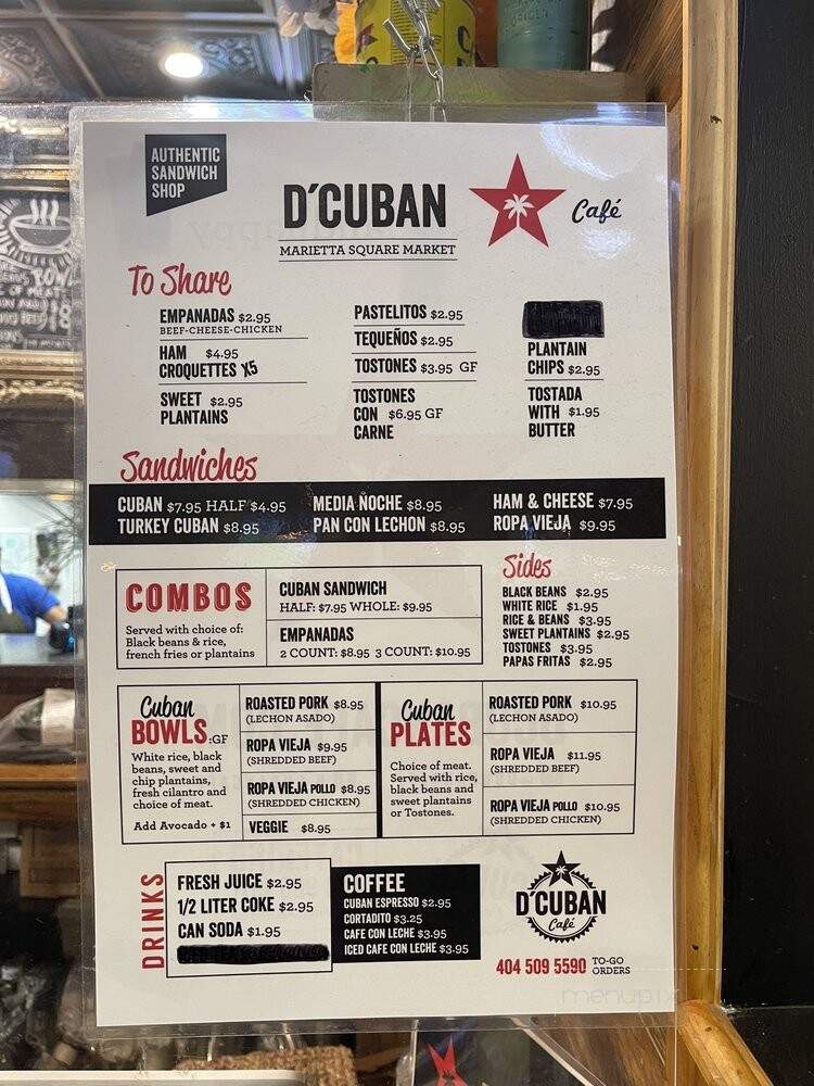 D'Cuban Cafe - Marietta, GA