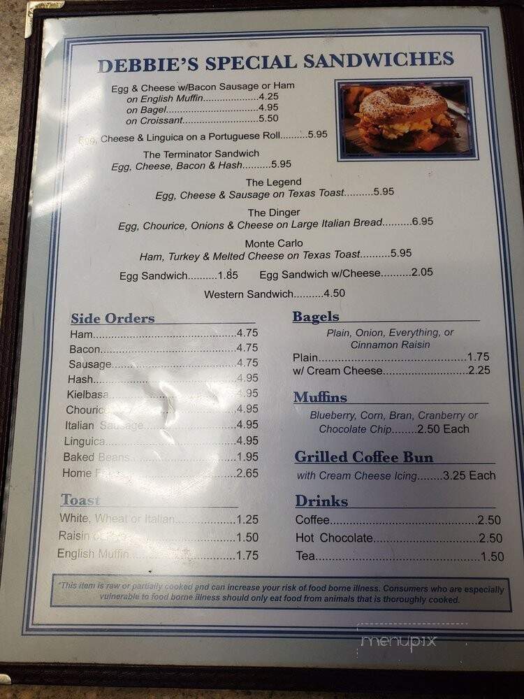 Dube's Spa - Woonsocket, RI menu_pic