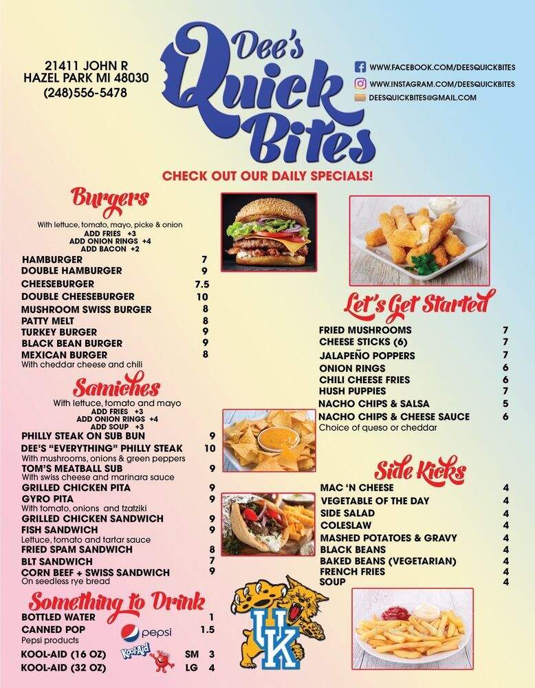 Dee's Quick Bites - Hazel Park, MI