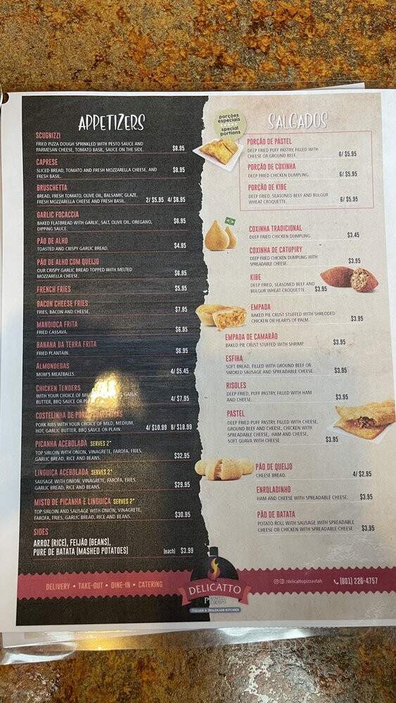 Delicatto Pizza - Orem, UT menu_pic