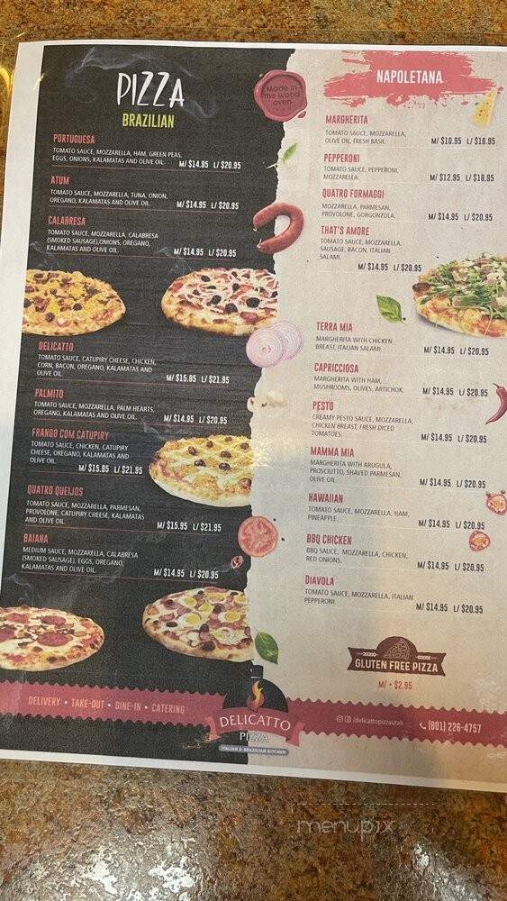 Delicatto Pizza - Orem, UT menu_pic
