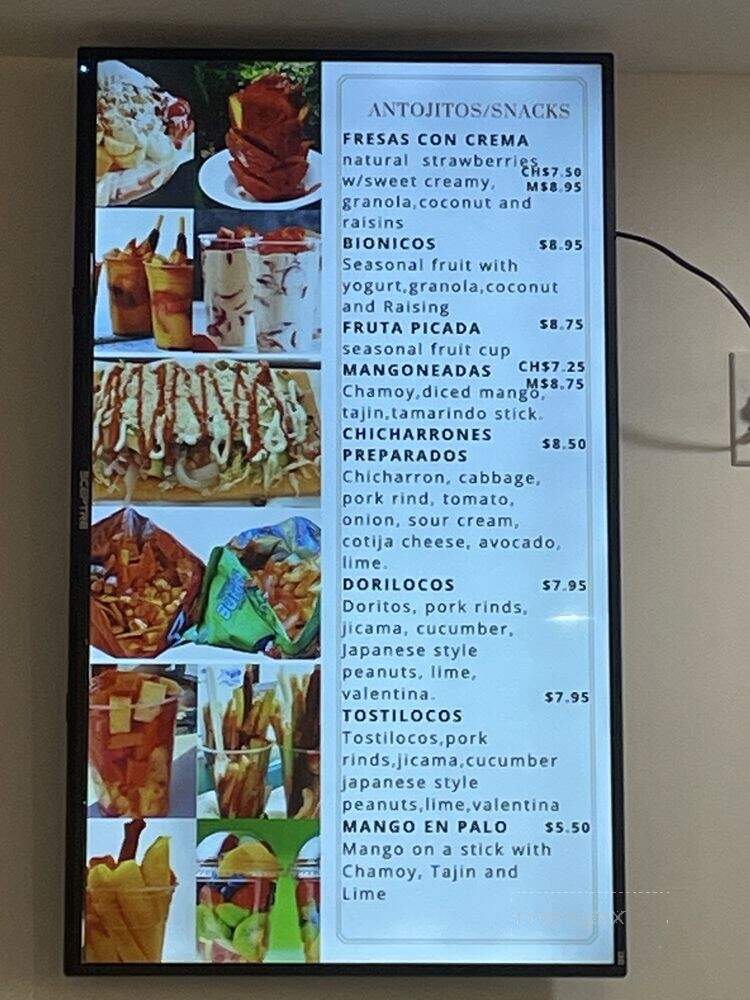Delicia Michoacana - Bellflower, CA menu_pic