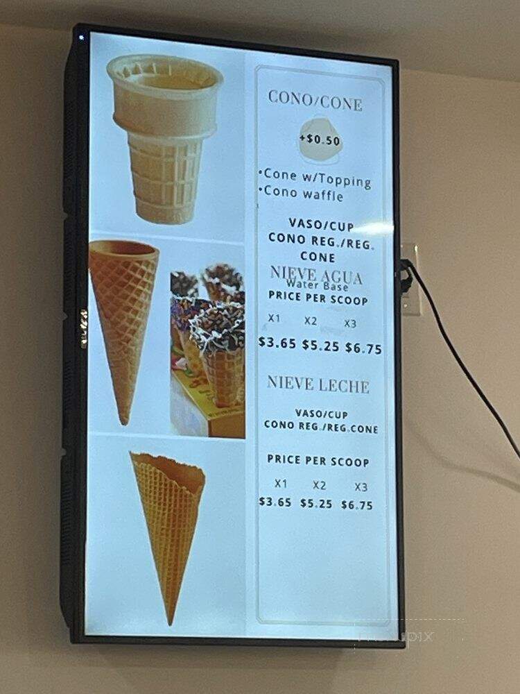 Delicia Michoacana - Bellflower, CA menu_pic