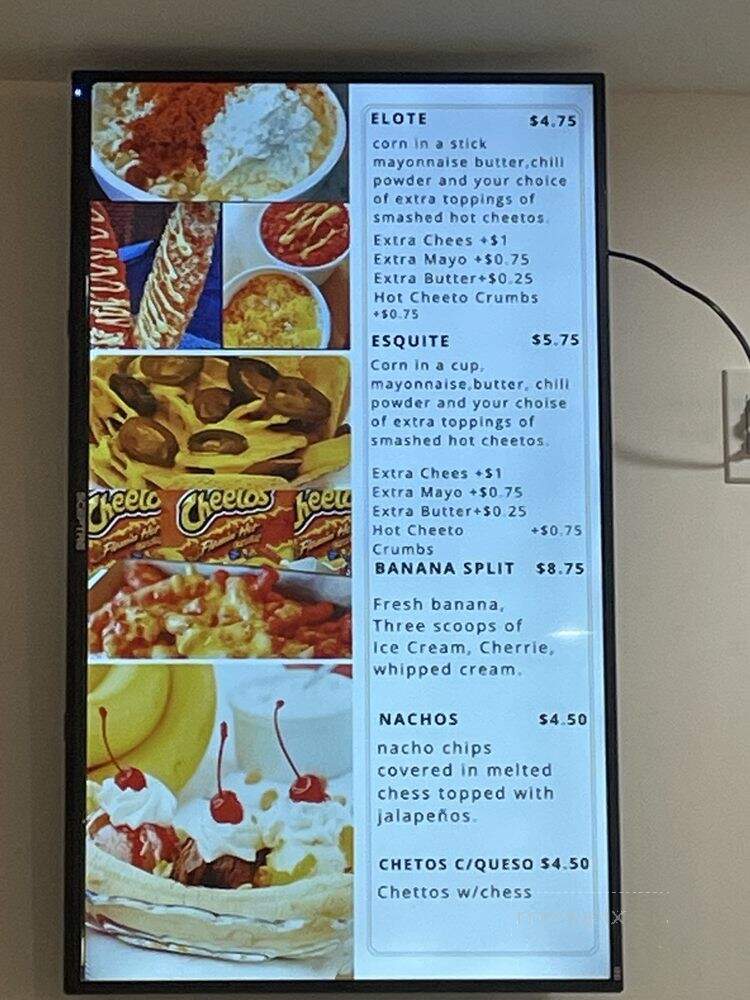 Delicia Michoacana - Bellflower, CA menu_pic