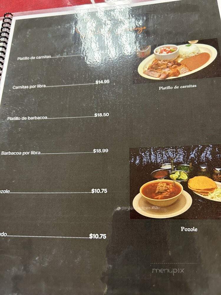 Delicias Oaxaquenas - Lynwood, CA menu_pic