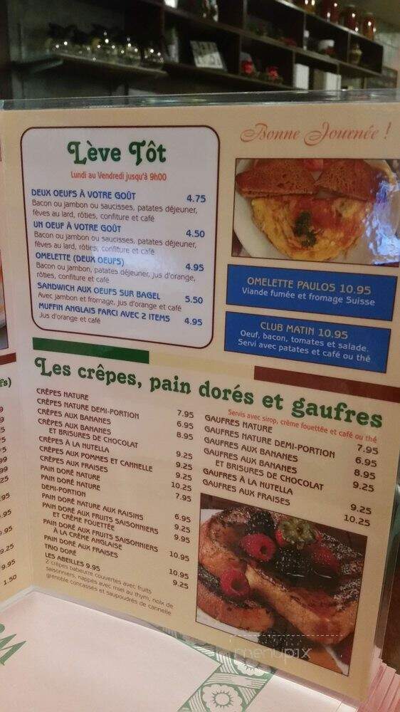 Paulos - Montreal, QC menu_pic