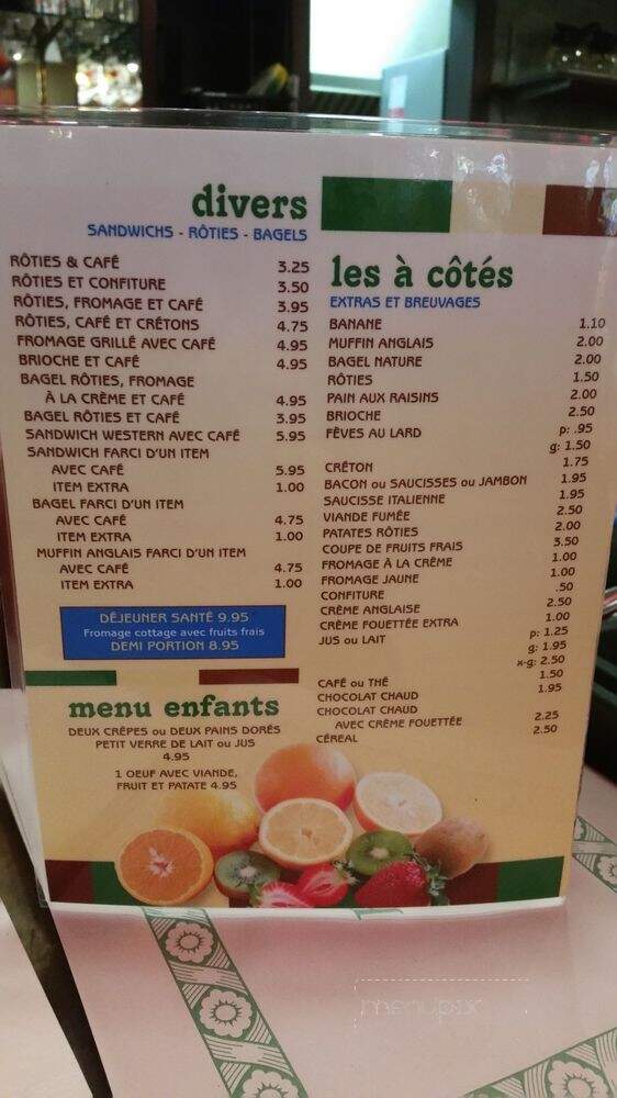 Deli Paulos - Montreal, QC menu_pic