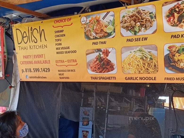 Delish Thai Kitchen - Los Angeles, CA menu_pic