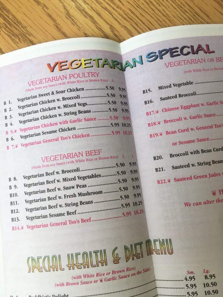 Harold Diah Restaurant - Brooklyn, NY menu_pic