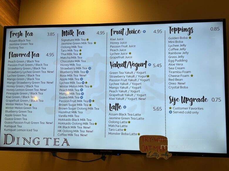 Ding Tea La Jolla - San Diego, CA