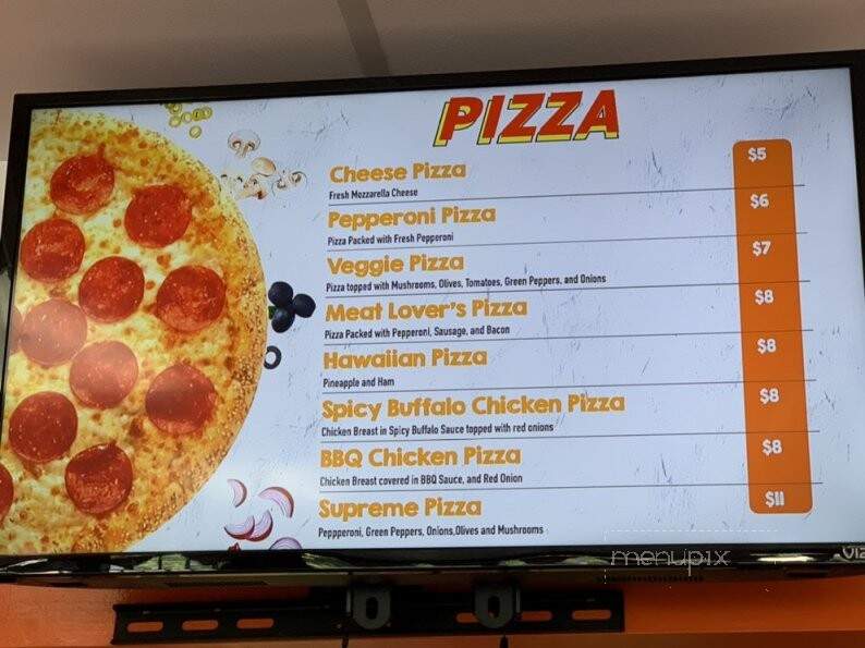Dino's Pizza Wings Subs - San Bernardino, CA menu_pic