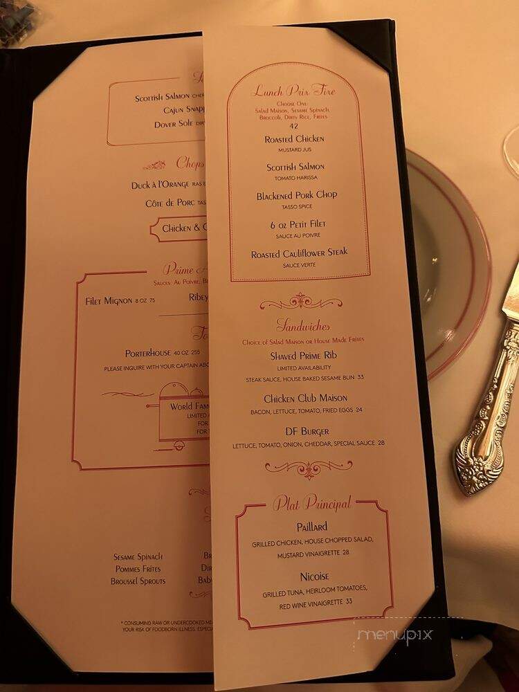 Dirty French Steakhouse - Miami, FL menu_pic