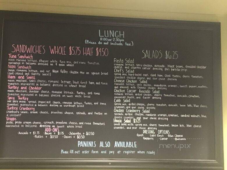 Discovery Kafe - Bakersfield, CA menu_pic
