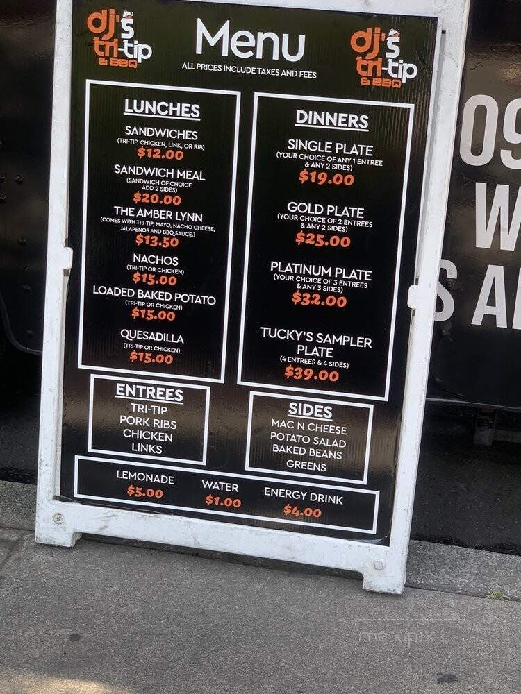 DJ's Tri-Tip - Stockton, CA menu_pic