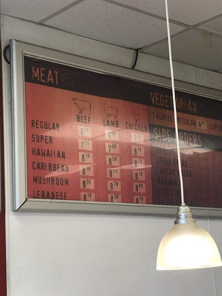Donair Affair - Surrey, BC menu_pic