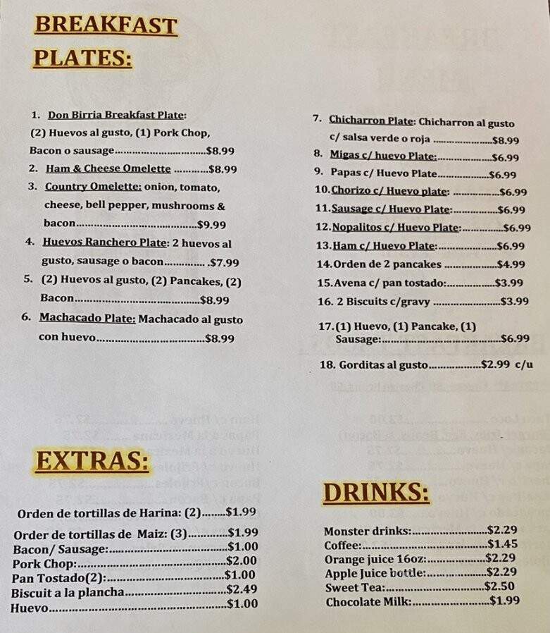 Don Birria Tacos - Weslaco, TX