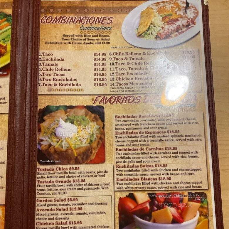 Don Sebastian's Authentic Mexican Food - Quartz Hill, CA menu_pic