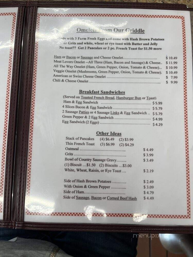 Don's Hamburger's - Chicago, IL menu_pic
