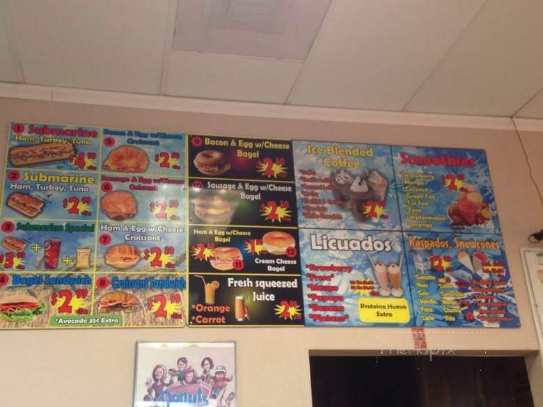 Donut Delicious Coffee Shop - Rialto, CA menu_pic