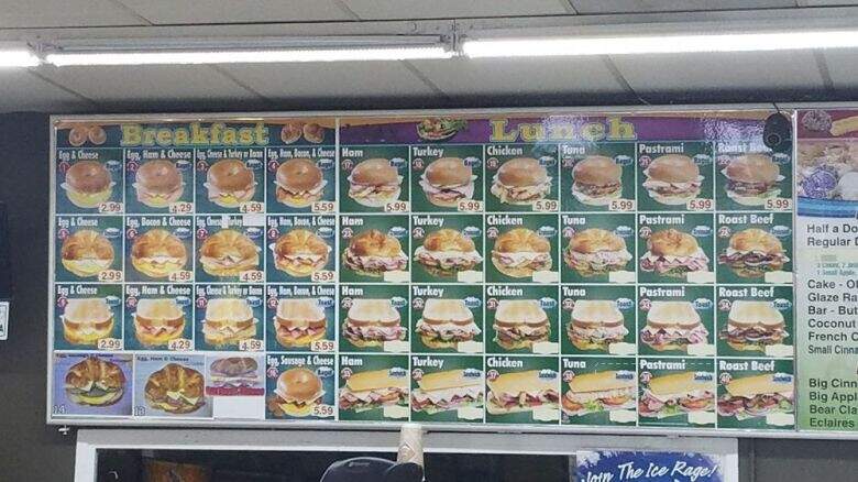 Donut Factory - San Diego, CA menu_pic