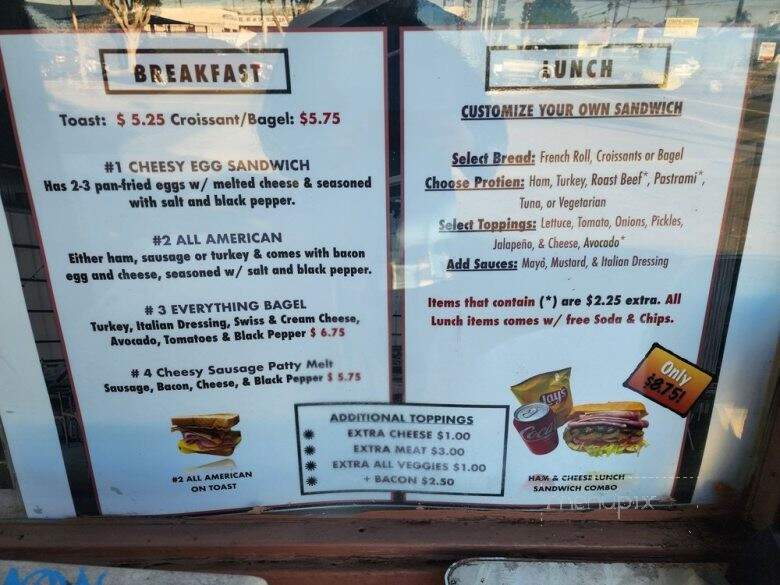 Donut King 2 - Gardena, CA menu_pic