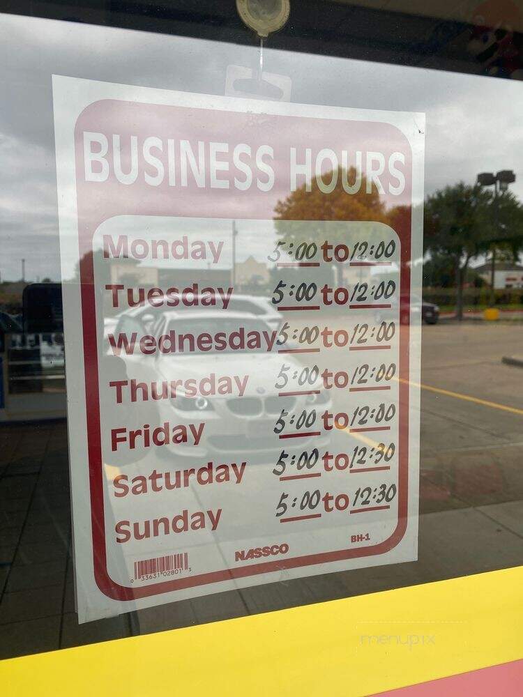 Donut Place - Keller, TX menu_pic