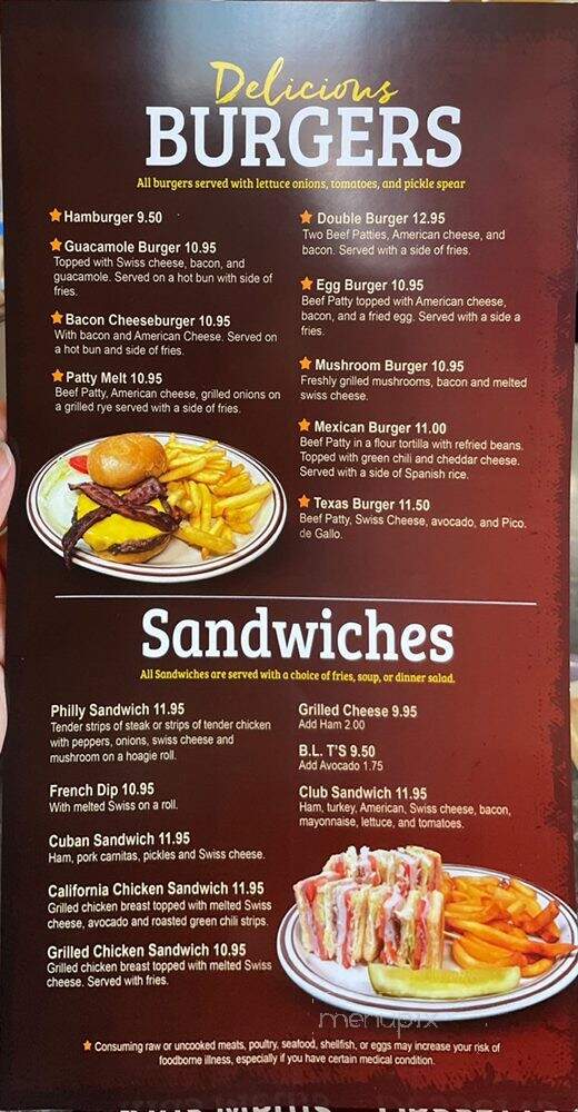 Dos Patrias - Westminster, CO menu_pic