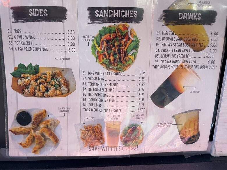 Dragon Bing - New York, NY menu_pic