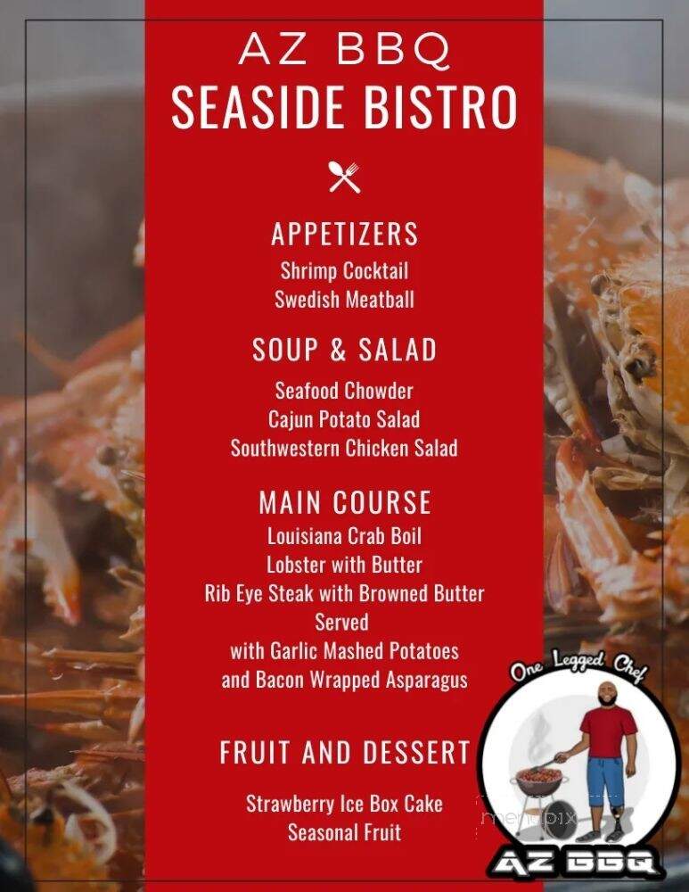 DRE'S Seafood and BBQ - Tucson, AZ menu_pic