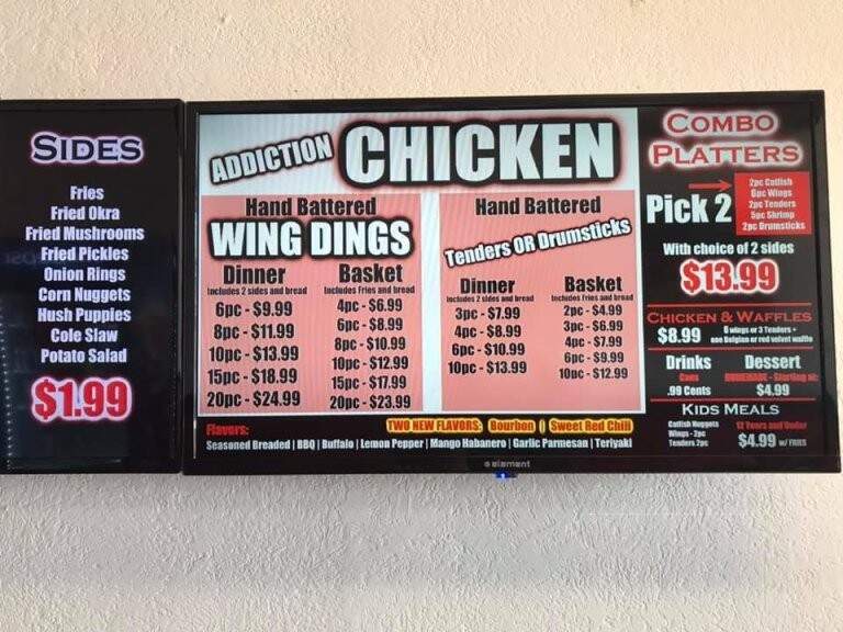 D. Smith's Chicken & Fish - Arlington, TX menu_pic