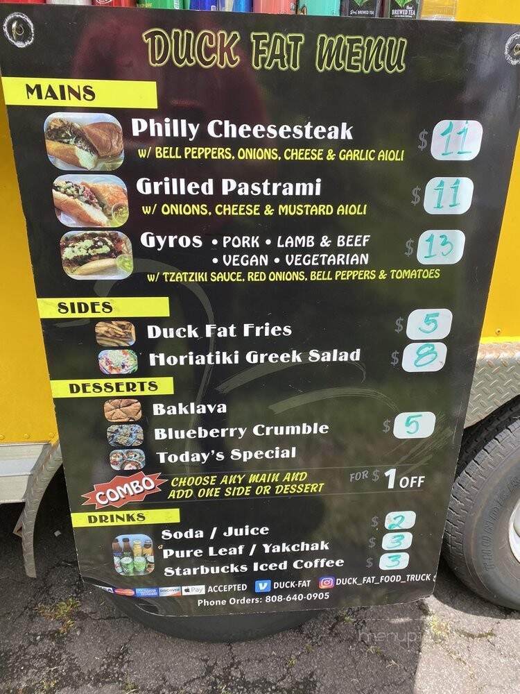 Duck Fat Food Truck - Hilo, HI