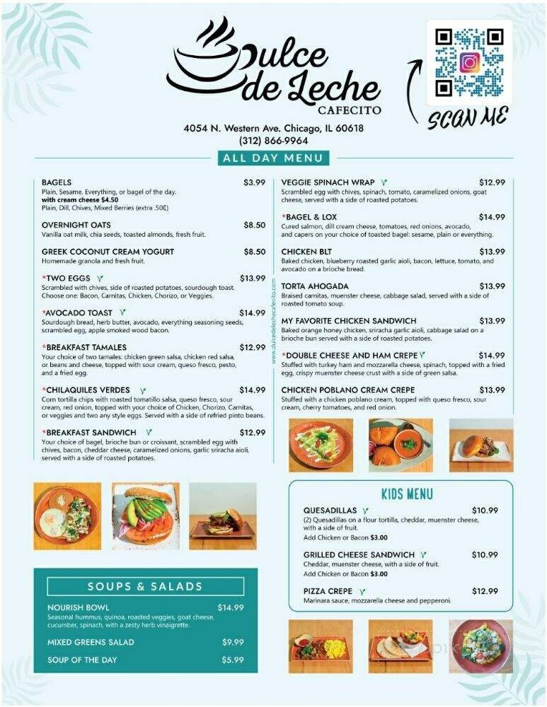 Dulce De Leche Cafecito - Chicago, IL menu_pic
