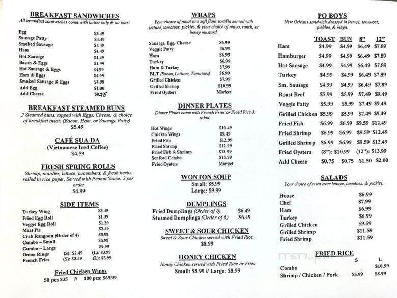 Eat Well - New Orleans, LA menu_pic