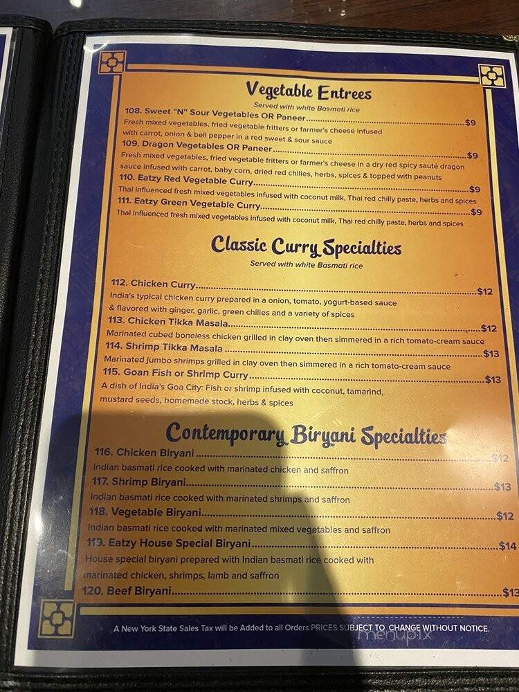 Eatzy Chinese - Jackson Heights, NY menu_pic