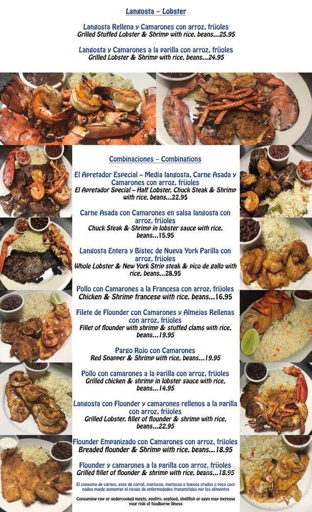 El Apretador 2 - Central Islip, NY menu_pic