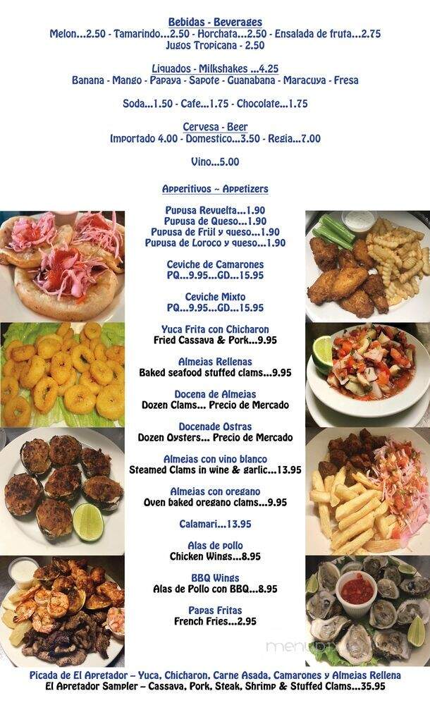 El Apretador 2 - Central Islip, NY menu_pic