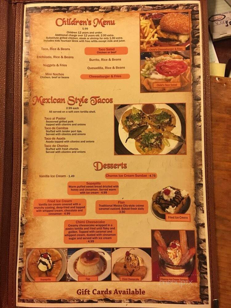 El - La Porte, IN menu_pic